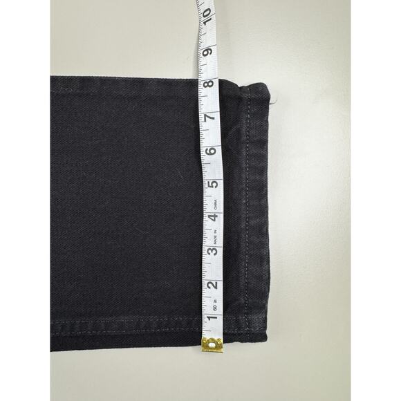 NWT Wrangler Womens Cowboy Cut Jeans 7x34 Black 14MWZ Natural Rise Slim Tapered - Picture 6 of 12